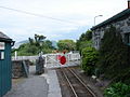 Pendre station and level crossing