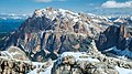 Piz Cunturines from Lagazuoi Piccolo