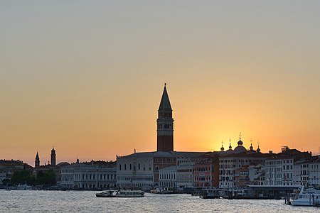 Sunset on the Bacino di San Marco