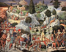 East wall, by Benozzo Gozzoli