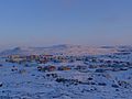 * Nomination The northern Quebec village of Kangiqsualujjuaq at dawn in March 2011. --Nicolas Perrault III 03:21, 8 December 2012 (UTC) * Decline Sorry, too noisy and lack of details in full resolution. --NorbertNagel 20:56, 13 December 2012 (UTC)