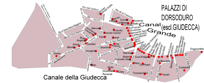 Palaces in Dorsoduro