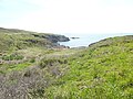 Le littoral entre l'anse de Kerliguet et celle de Kerabas Corniguel.