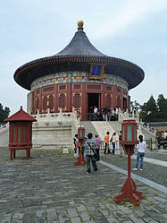 Le Temple du Ciel, Beijing.- Chine.