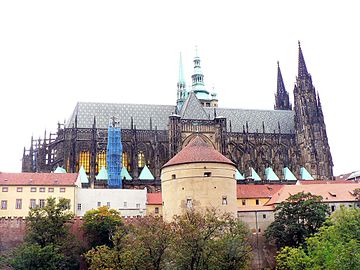 St Vitus Cathedral, Prague.