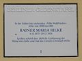 Rainer Maria Rilke, Hundekehlstraße 11, Schmargendorf