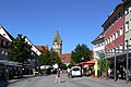 Marienplatz, Blick zum Grünen Turm