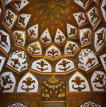 Emamzadeh Esmaeil and Isaiah mausoleum interior