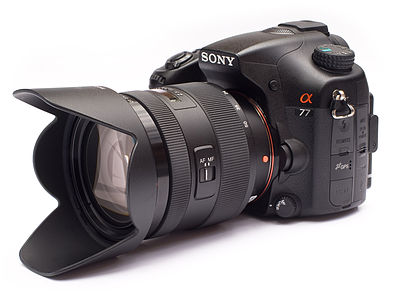 Sony Alpha A77 with 16-50mm f/2.8 SSM lens