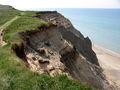 cliff @ Lønstrup beach, Denmark