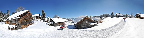 Bödele Winterpanorama