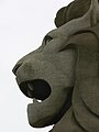 Head of the Merlion on Sentosa