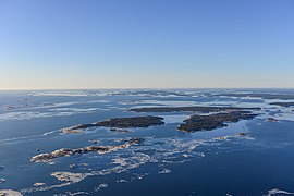 Korsö, Kroksö and Sandön (Sandhamn) islands