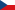 Bandera de Czech Republic