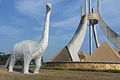 Model of Tangvayosaurus in Laos