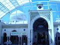 View of the dome from the courtyard