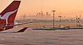 Sydney skyline from Sydney Airport