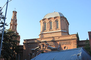 Alexander Nevsky Church in Ganja, Azerbaijan Photograph: Zeynebmunzevi Licensing: CC-BY-SA-3.0