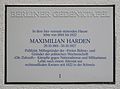 Maximilian Harden, Wernerstraße 16, Grunewald