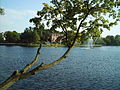 Polski: Mały Jeziorak. Widok z bulwaru im. Jana Pawła II. English: "Little" Jeziorak. View from Boulevard of John Paul II.