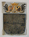 Epitaph von Holzingen, 1720