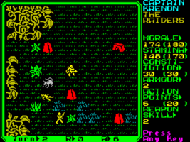 Rebelstar II, 1988, turn-based tactics