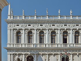 Libreria Marciana, façade