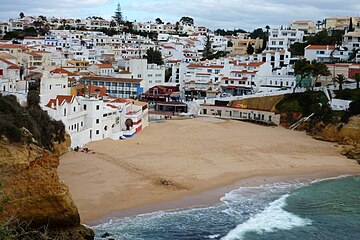 Praia de Carvoeiro, Lagoa, Algarve