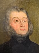 Detail of Portrait Painting of Adam Mickiewicz (1798-1855)