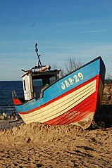 Jarosławiec, beach, 2007