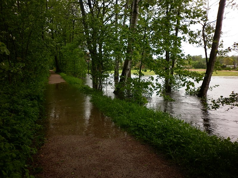 File:Kollauwanderweg bei Hochwasser.jpg