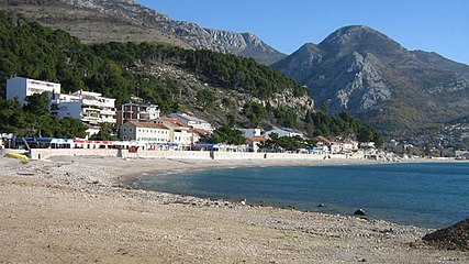 Sutomore beach