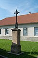 Čeština: Křížek v Žabovřeskách, okres České Budějovice English: Cross in Žabovřesky, České Budějovice district, Czech Republic