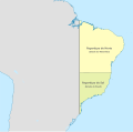 Brazilian administrative division as of 1572