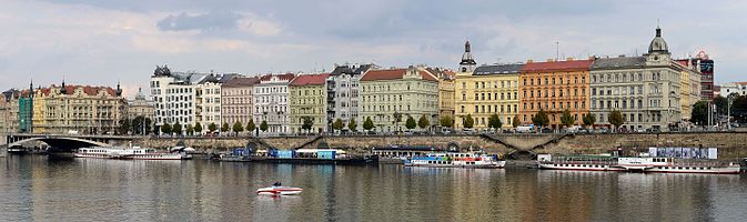 Panoramic view of Prague