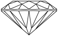 Brilliant-cut diamond side view.svg