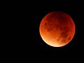 Deutsch: „Ernteblutmond“ am 28. September 2015 über Bochum. English: Lunar eclipse over Bochum, Germany; 28 Sep 2015.   This file was uploaded with Commonist.