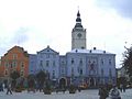 English: Dzierżoniów town hall Polski: Ratusz w Dzierżoniowie