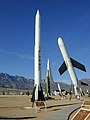 Corporal missile on display at White Sand Missile Range Museum.