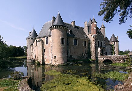 A castle near Sancerre, France.