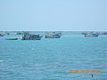 Fishing boats in Pamban island