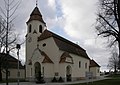 * Nomination Church in Bullendorf, Lower Austria --JonnyBrazil 15:06, 16 January 2012 (UTC) * Decline Sky is partly overexposed, main subject underexposed and upper cut is too tight. --Iifar 15:47, 16 January 2012 (UTC)