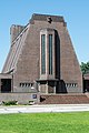 Deutsch: Das Neue Krematorium auf dem Friedhof Ohlsdorf in Hamburg-Ohlsdorf. This is a photograph of an architectural monument. It is on the list of cultural monuments of Hamburg, no. 29622.