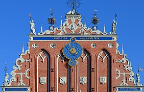 House of the Blackheads Clock-Calendar