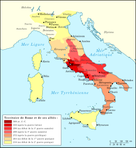 Conquête romaine de l'Italie (500-218 av. J.-C.)