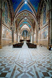 Assisi, Basilica di San Francesco, interno