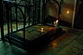 Floor-level altar in Chapel of the Finding of the Cross, the place where Cross was found.