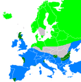 Distribution in Europe