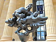 Jacques Lipchitz, Prometheus Strangling the Vulture, begun 1943, cast 1952-1953 (bronze)[1]