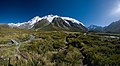 * Nomination Panorama in Hooker Valley with Main Divide and Mt. Cook --Chmehl 19:15, 22 March 2008 (UTC) * Promotion Obvious QI. Vacation? --Dschwen 19:41, 22 March 2008 (UTC) Yes! Many more pics are coming... Chmehl 20:18, 22 March 2008 (UTC)